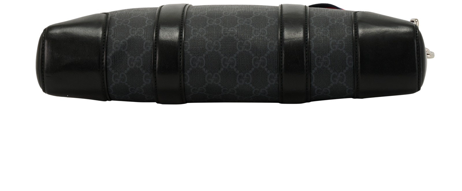 GG Supreme Briefcase, &pound;595, Handbags, Black, Canvas, Top view